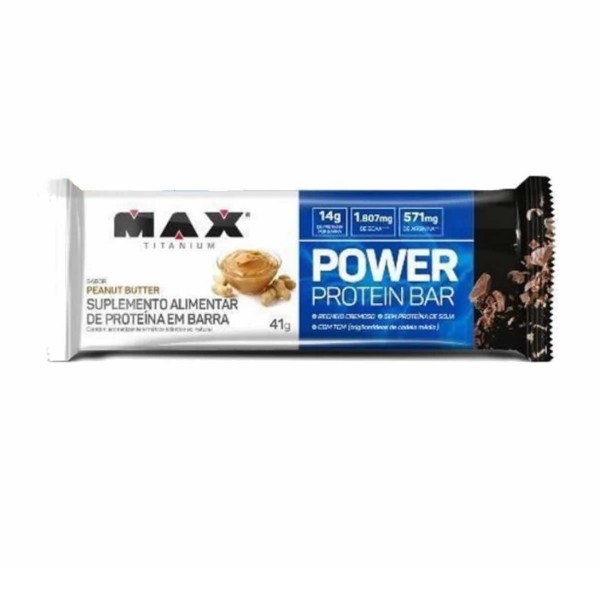 Power Protein Bar 41g Peanout Butter Max Titanium