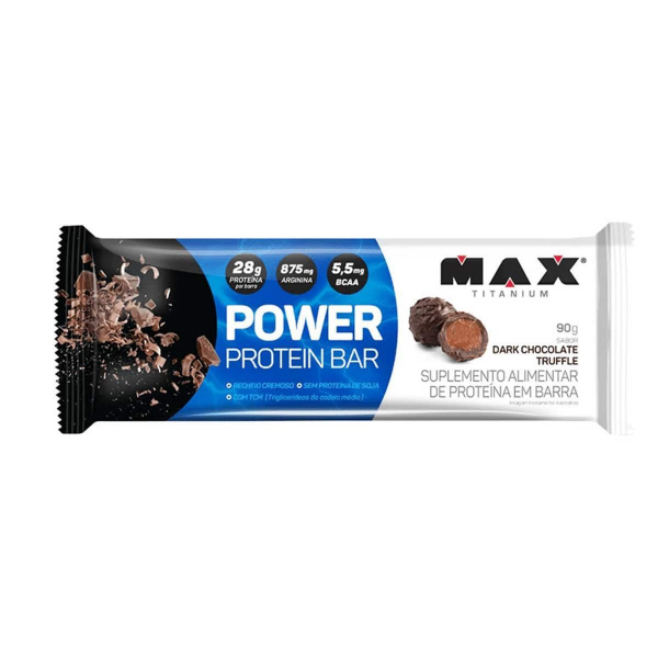 Power Protein Bar 90g Dark Chocolate Max Titanium