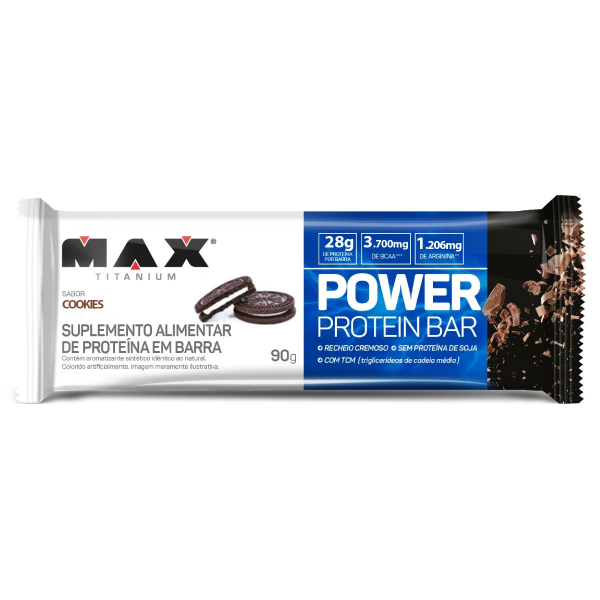 Power Protein Bar 90g cookies Max Titanium