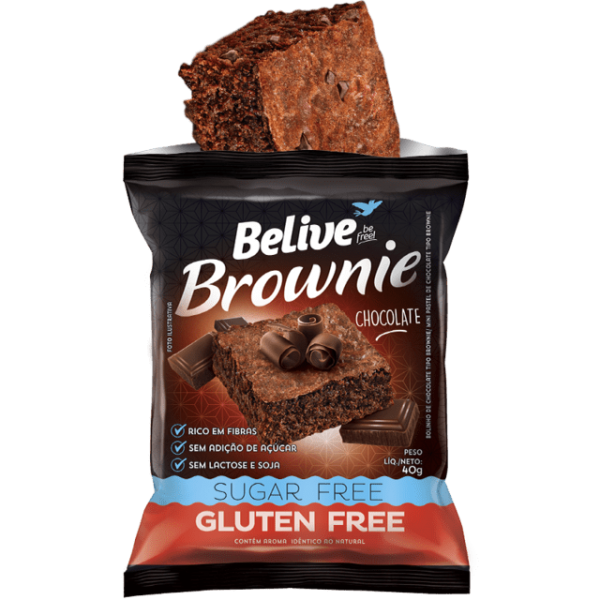 Brownie 40g chocolate Belive