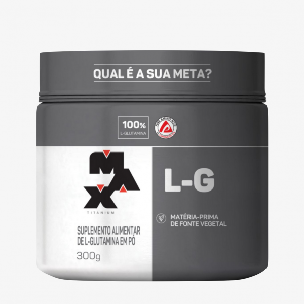L-glutamina 300g Max Titanium