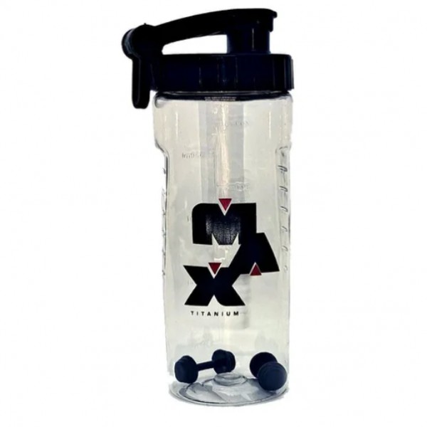 Coqueteleira 400ml Cristal All Day Max Titanium 