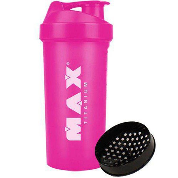 Coqueteleira 700ml rosa Max Titanium