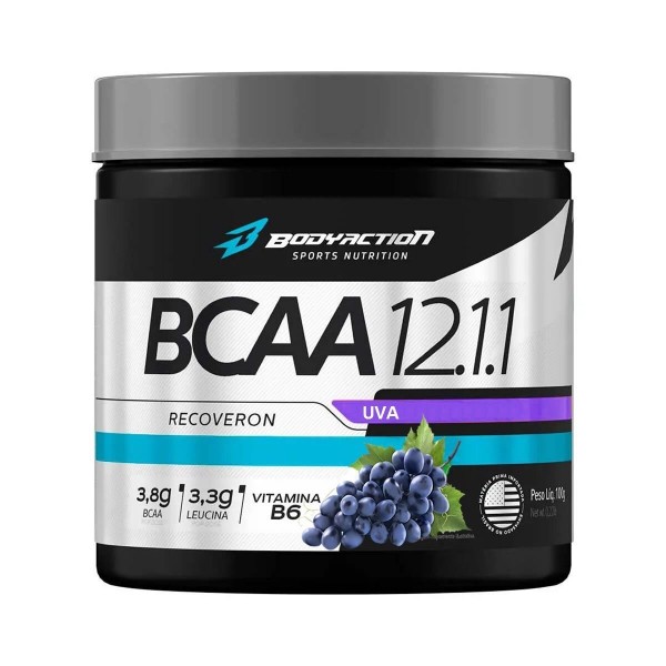 Bcaa 12:1:1 100g uva Bodyaction