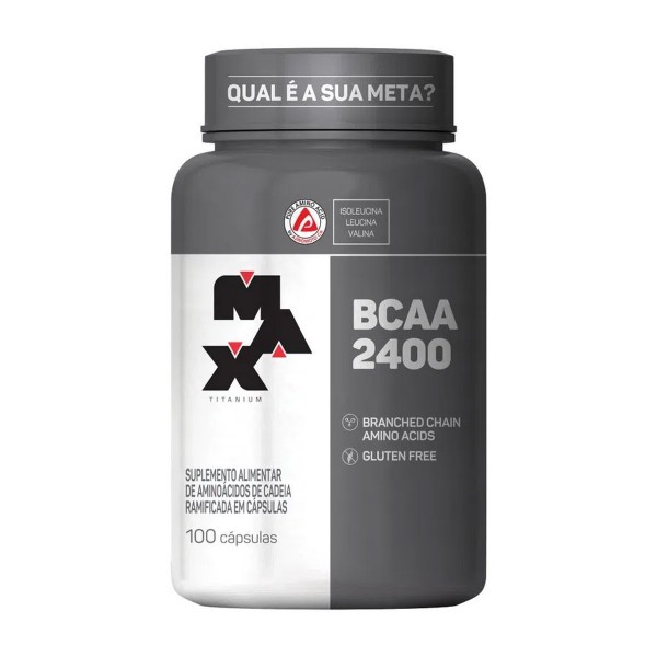 Bcaa 2400 100caps Max Titanium