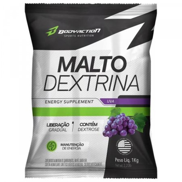 Maltodextrin 1kg uva Bodyaction
