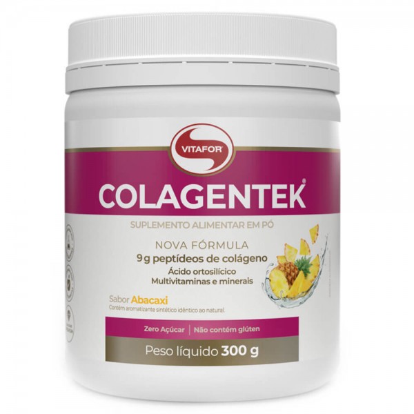 Colagentek 300g abacaxi Vitafor
