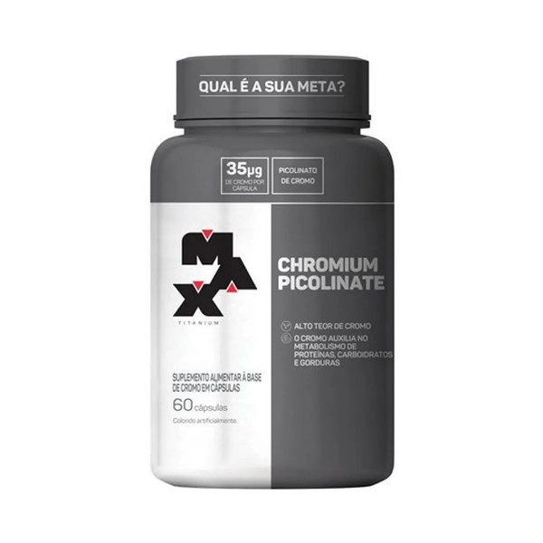 Chromium Picolinate 60caps Max Titanium