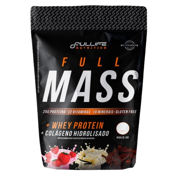 Full mass 3kg baunilha Fullife