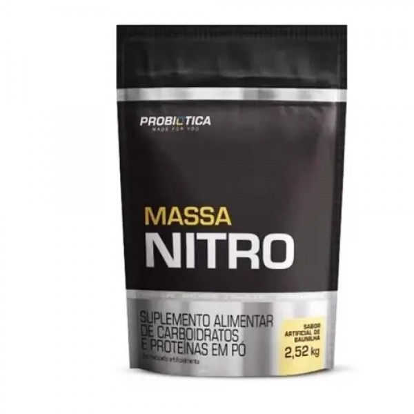 Massa nitro 2,5kg baunilha Probiotica