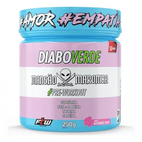 Diabo verde Mansão Maromba 250g algodao doce FTW