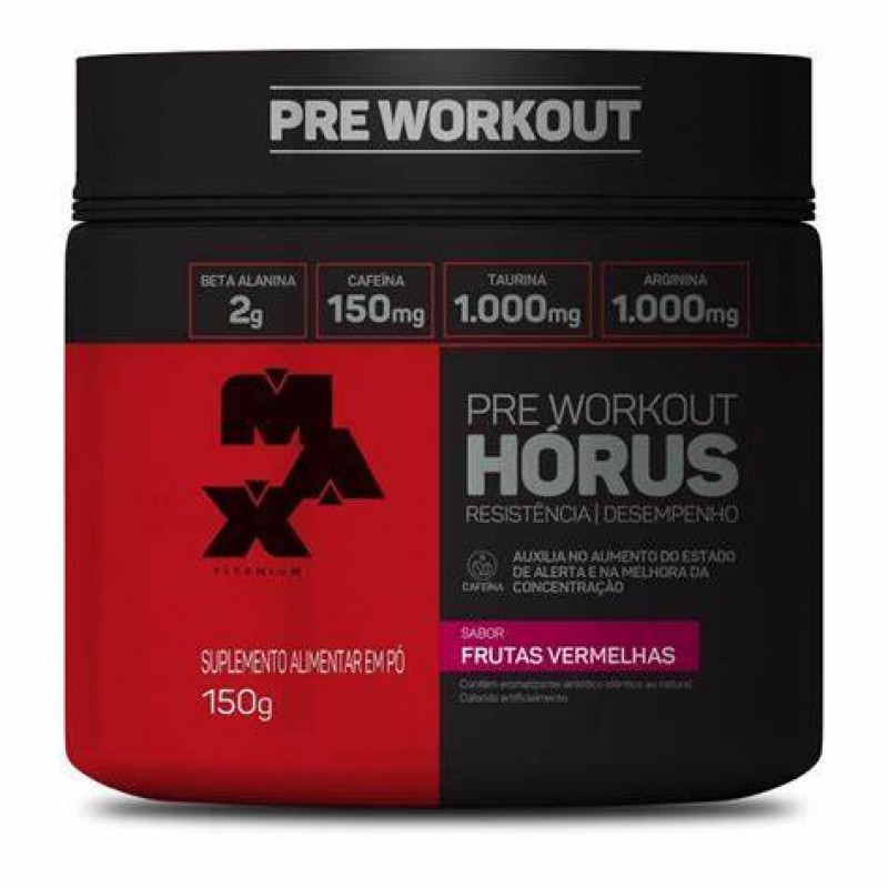 Horus 150g Frutas Vermelhas Max Titanium