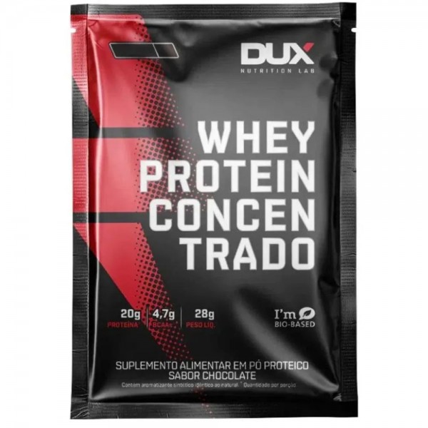 Sache Whey Concentrado 25g sem sabor Dux