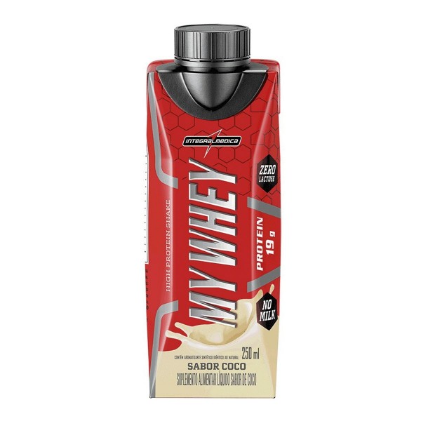 Shake My Whey 250ml coco Integral Medica