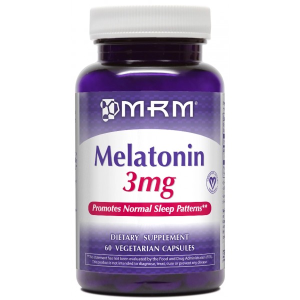 Melatonin 3mg 60caps Mrm
