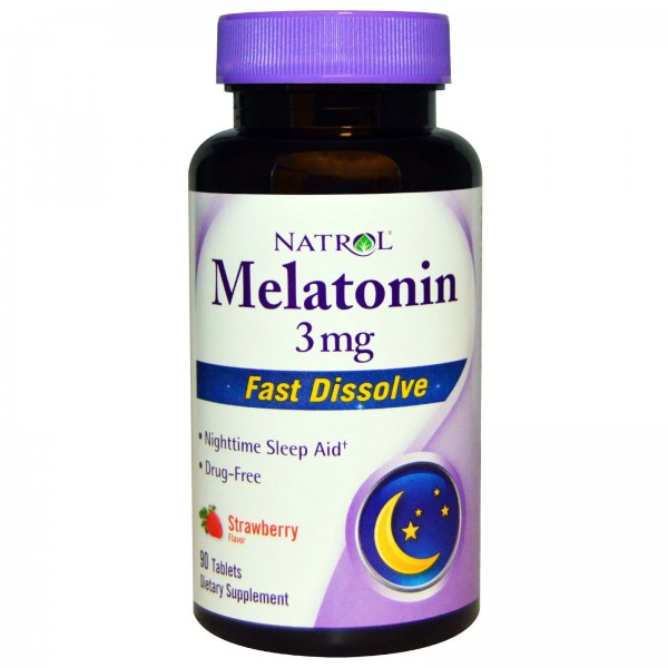 Melatonin 3mg 90tabs Natrol