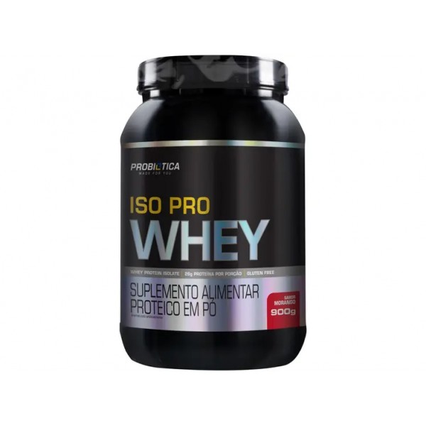 so Pro whey 900g morango  Probitica