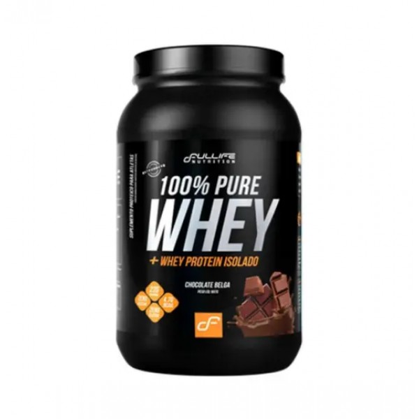Iso Whey   colageno 900g chocolate Fullife