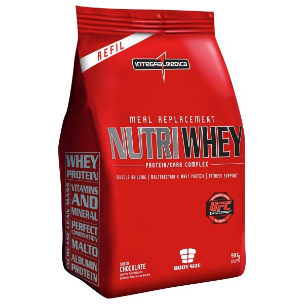 Whey Nutri refil 907kg baunilha Integral Médica